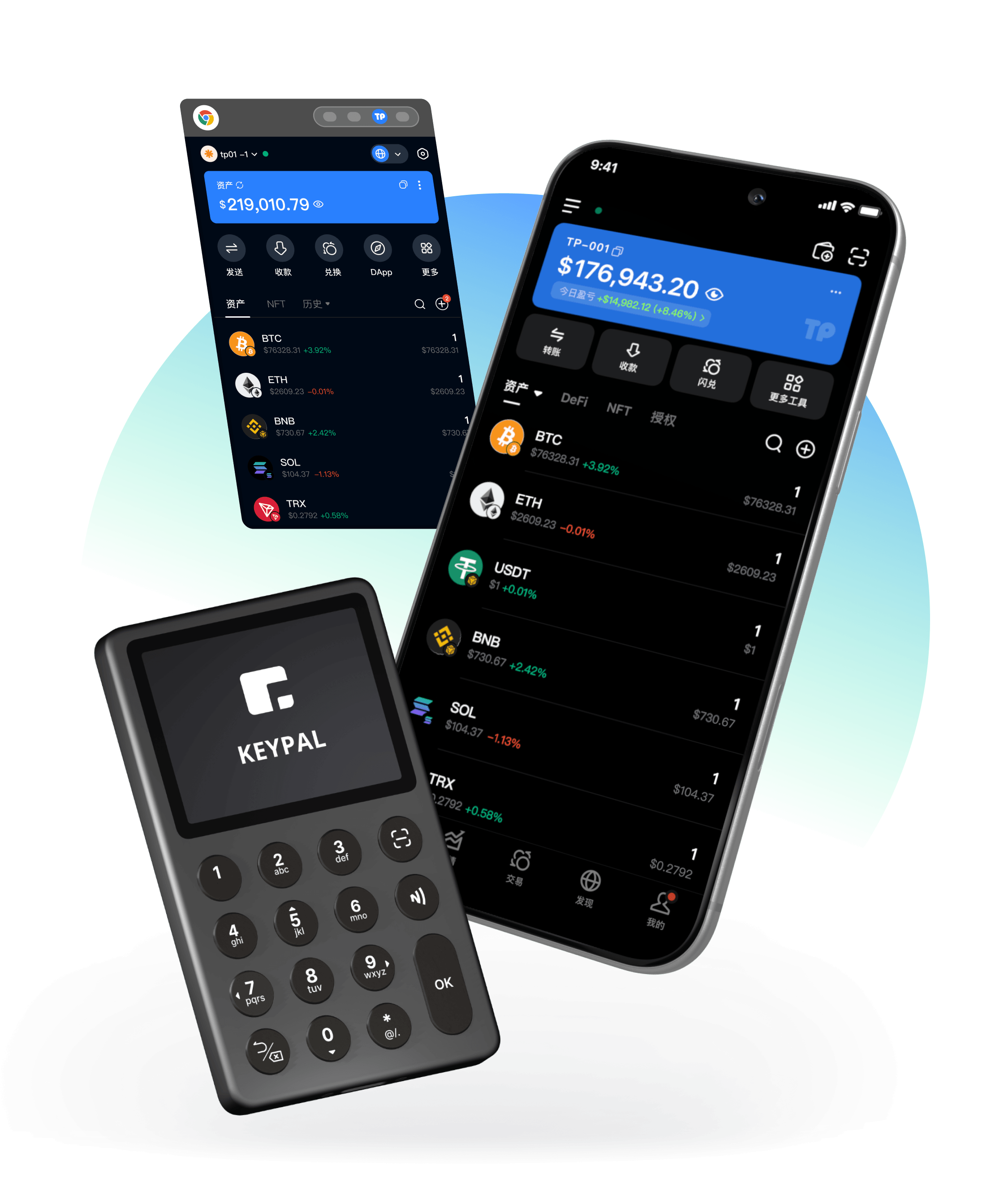 TokenPocket Wallet App 生態主視覺